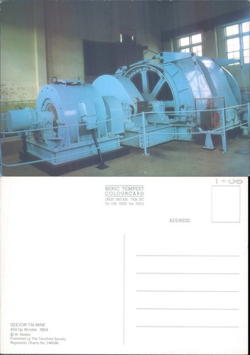 Geevor tin mine machinery - geevor,