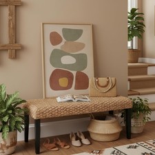 Acacia Wood Indoor Bench with