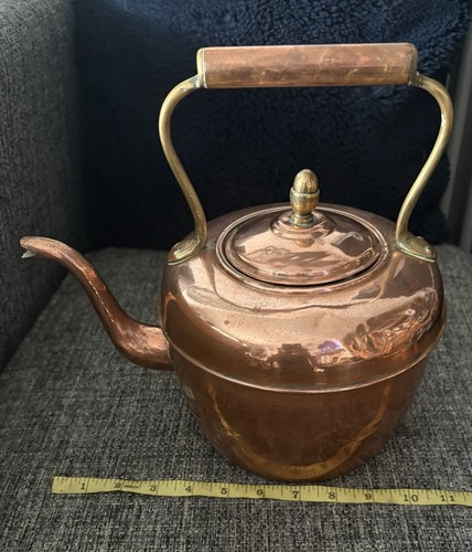Copper tea kettle - copper,