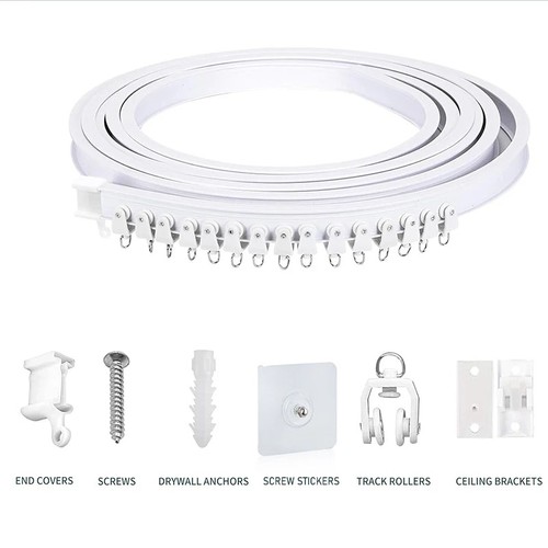 Bendable ceiling curtain - bendable,