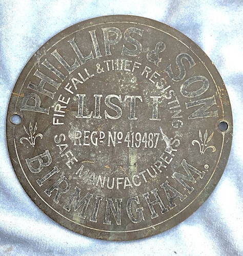 Rare vintage brass philips - philips, &
