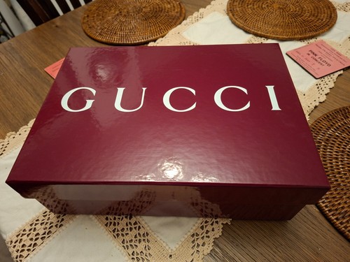 Gucci shoebox gift box - gucci,