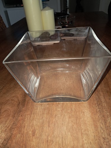 Glass vase with - glass,