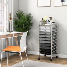 10 Drawers Storage Trolley