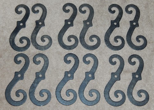 Antique black wrought iron - wrought,