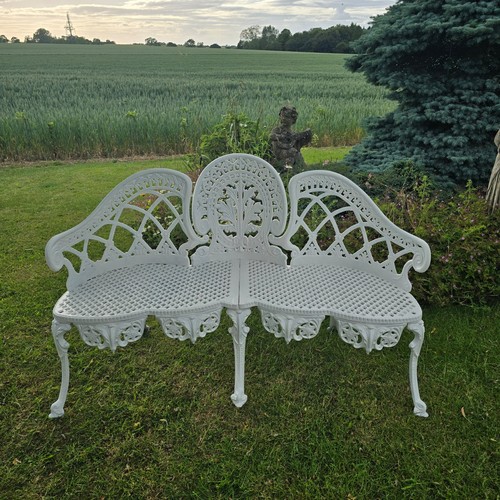 Antique garden bench - antique,