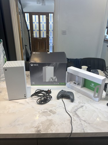 Microsoft xbox series white - series,