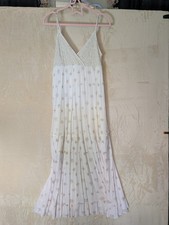 Ombre Maxi Dress Ivory Blue