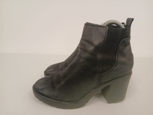 Women black faux leather - faux,