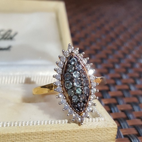 Sterling silver ring natural - silver,