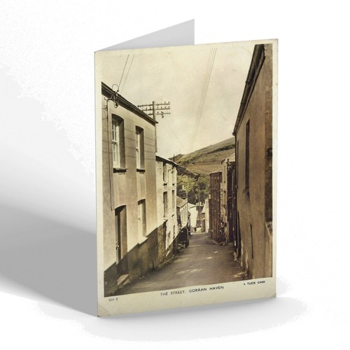 Notelet vintage cornwall - notelet,