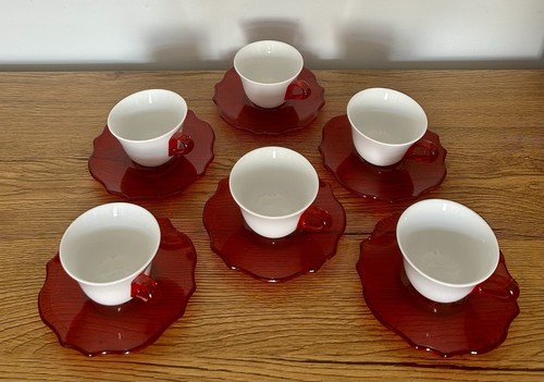 Set guzzini espresso cups - of,