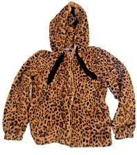 Womens Fleece Animal Print
