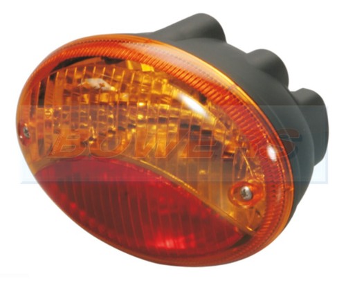 Oval rear combination - combination, light