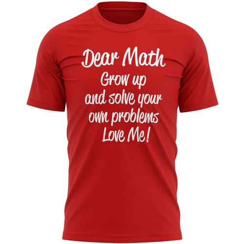 Dear math grow shirt - grow, t