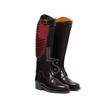 Custom Burgundy Ribbed Real