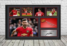 Bruno Fernandes Signed Poster
