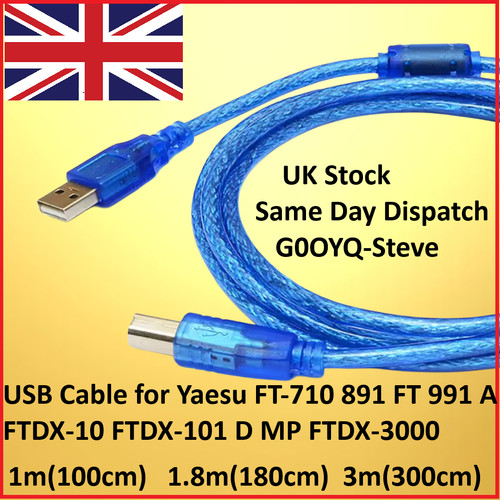Usb cable yaesu 710 891 - ft-710, ft-891