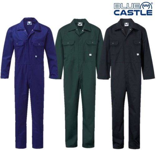 Blue castle stud front - blue,