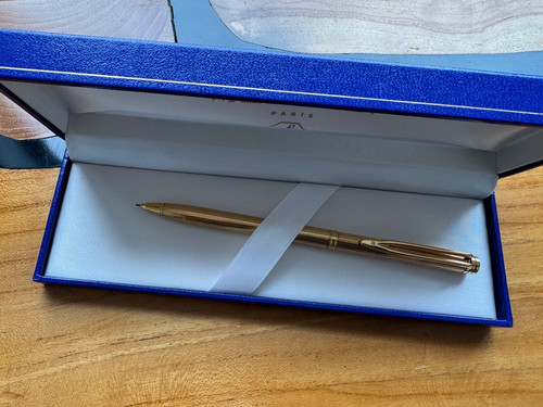 Waterman gentleman fluted gold - waterman,