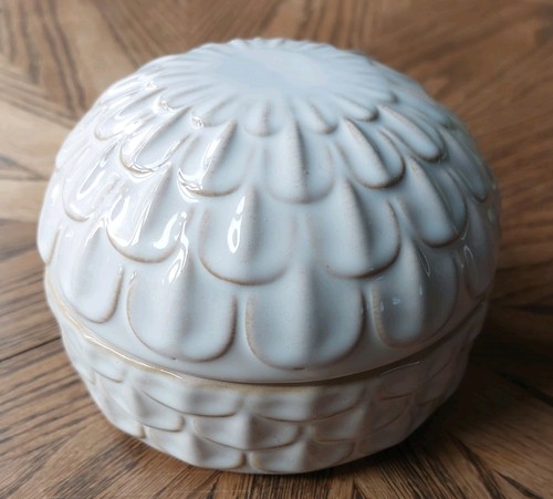 Home ceramic trinket box - home,,