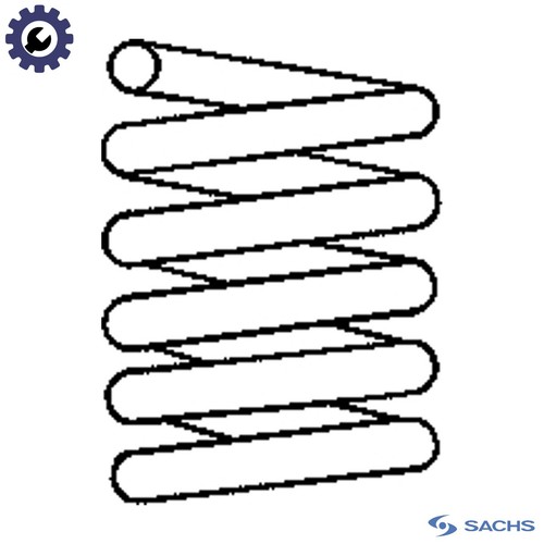 Suspension spring 996 - suspension, 075