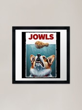 Funny Corgi and Fried Chicken