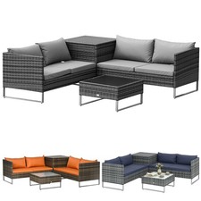 Rattan Garden Furniture Corner