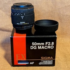 Sigma 50mm EX DG f/2.8 Macro