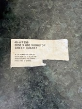 Green Quartz Worktop • Dimensions: 3050 x 600 • Model Number: 46-WF356