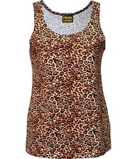 Leopard Print Tank Top UK Handmade Punk Gothic Women’s Clothing