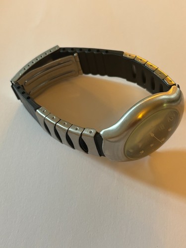 Time chunky black and silver - chunky,