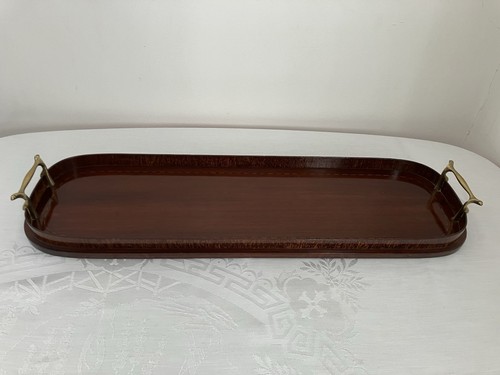 Rare edwardian wooden butlers - rare,