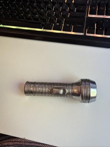 Pifco vintage flashlight metal - pifco,