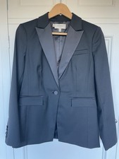 Hobbs Lillian Tux jacket Black Size 10 Current Season