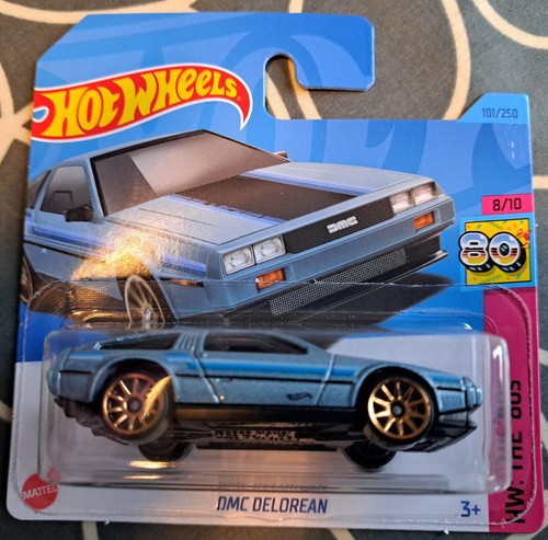Hot wheels dmc - wheels, blue