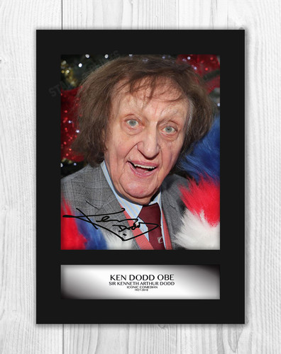 Ken dodd signed mounted - ken,