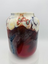 ROYAL DOULTON FANLING VASE BURSLEM ARCHIVES PORCELAIN LTD. ED.BOX & COA. 17cm