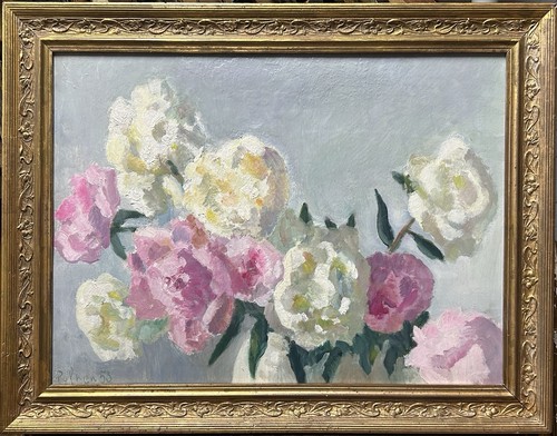 Antique floral bouquet - bouquet, roses