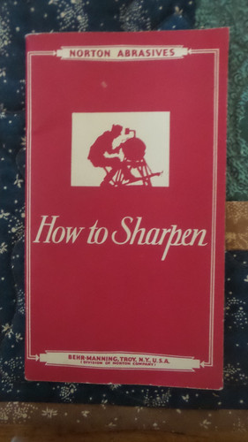 1944 brochure how sharpen - brochure,