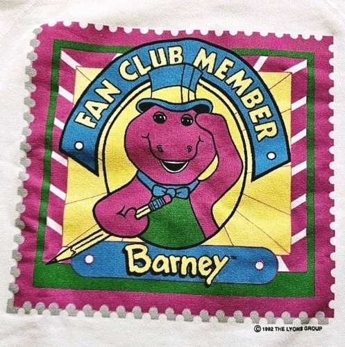 Vintage 90s barney official - vintage,