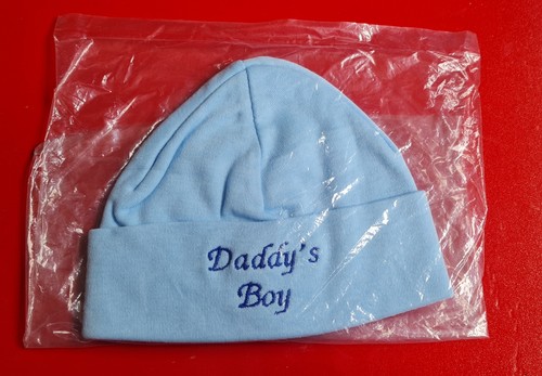 New born daddy boy hat - new, daddy's