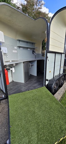 Horse box converted - box, catering