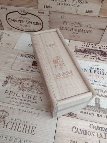 Wooden wine box crate - wine,