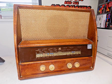 Defiant 555W Vintage Valve Radio UNTESTED Sold as SPARES/PARTS