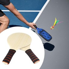 2x Badminton Wooden Paddles