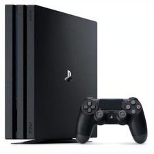 Black ps4 pro console, 1TB, 2