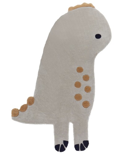 Wool kids rug dinosaur - rug,