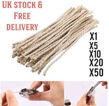 Copper Wired Wicks- Suitable for Zippo Lighter - Wire Wick Cotton Petrol - UK