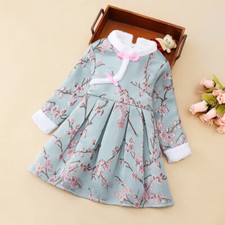 Kid Girl Cheongsam Qipao Dress